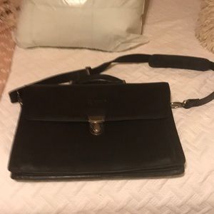 New Black Kenneth Cole Brief Case